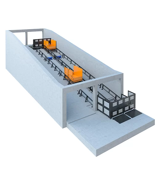 Наклонный грузовой подъемник 1000 кг Фото в Нижнем Новгороде