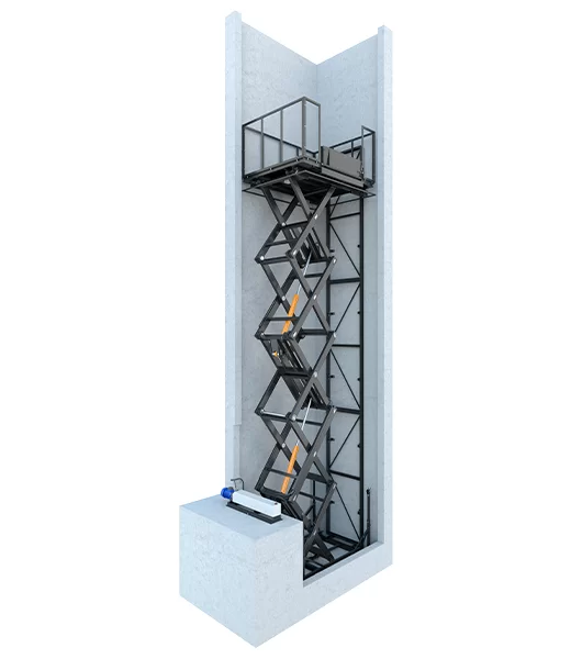 Стационарный ножничный подъемник 2000 кг, 9 м Фото в Нижнем Новгороде